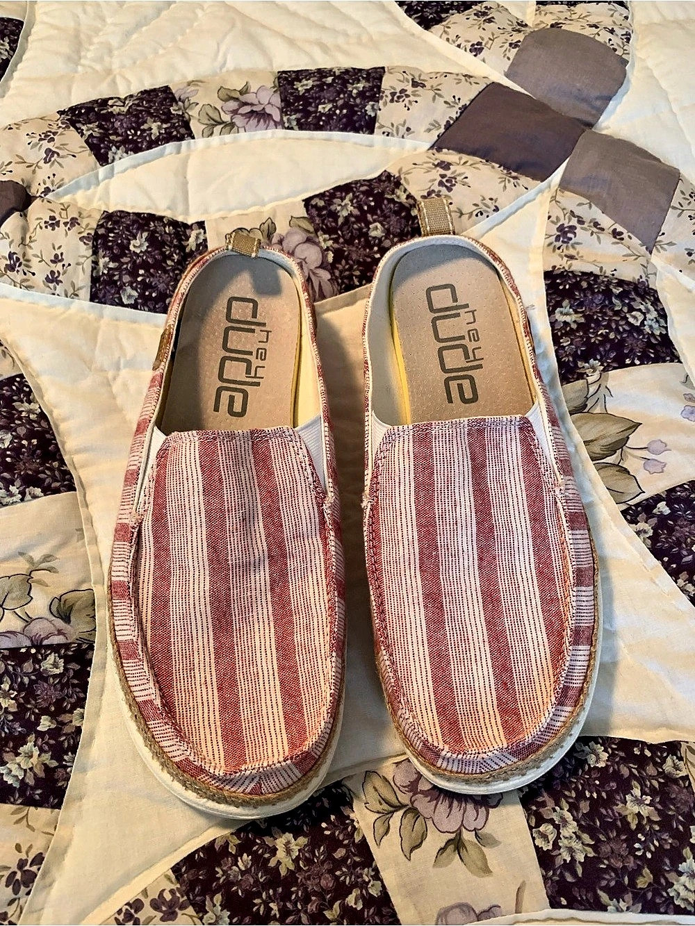Women’s Hey Dude Wendy Striped Slip-On